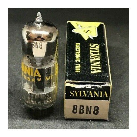 8BN8 ELECTRON VACUUM TUBE VALVE SYLVANIA