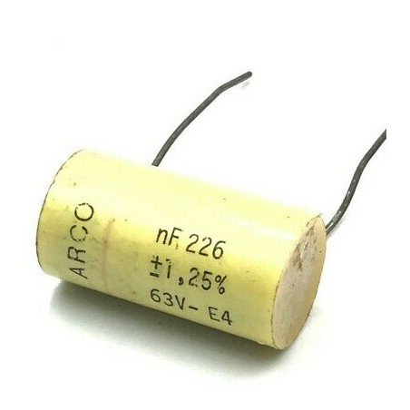 226NF 1.25% 63V RADIAL CAPACITOR ARCOTRONICS