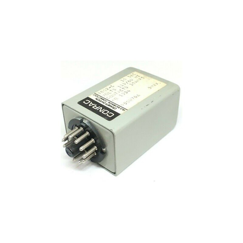 0-10SEC CONRAC 3802C TIME DELAY RELAY 115V/10A