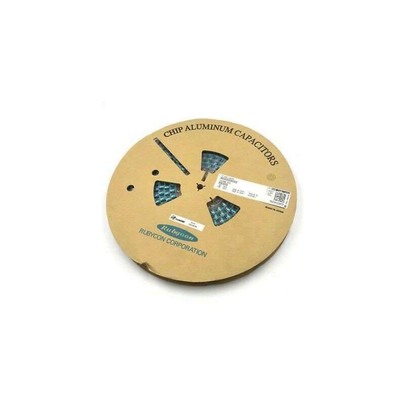 220UF 35V 20% SMD/SMT CHIP ALUMINUM CAPACITOR 35SGV220MTMT10X10.5 RUBYCON KEL126