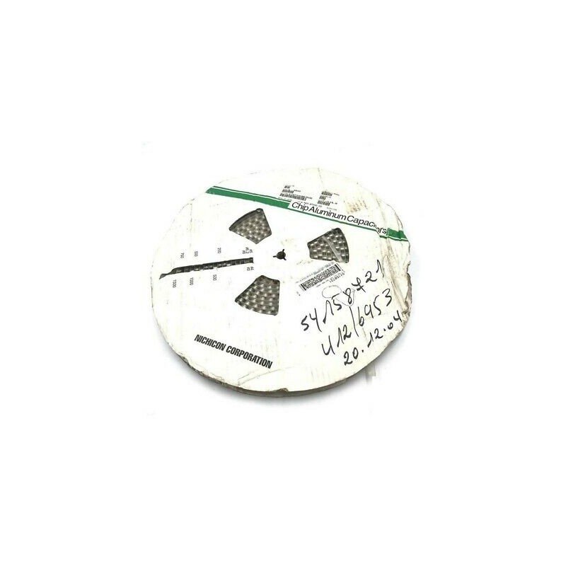 10UF 35V 20% SMD/SMT CHIP ALUMINUM CAPACITOR UUT1V100MCR1GS NICHICON QTY:10