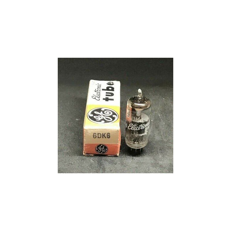 6DK6 ELECTRON VACUUM TUBE VALVE GENERAL ELECTRIC