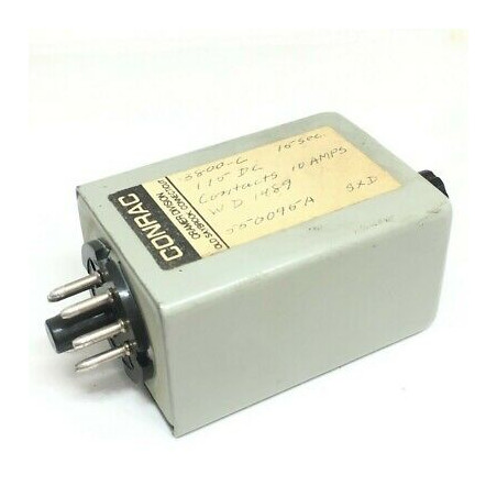 0-15SEC CONRAC 3800C TIME DELAY RELAY 115V/10A
