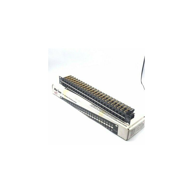 REAN APAUDIO 1/4'' 48WAY MODULAR PATCHING SYSTEM