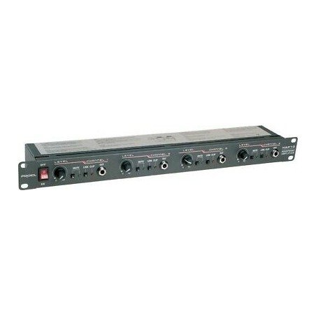 PROEL HAP10 4 CHANNEL HEADPHONE AMPLIFIER