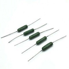 470OHM 471R 5% 4W WIREWOUND RESISTOR HI END SMA03 COBALT 25X5mm [QTY:5]