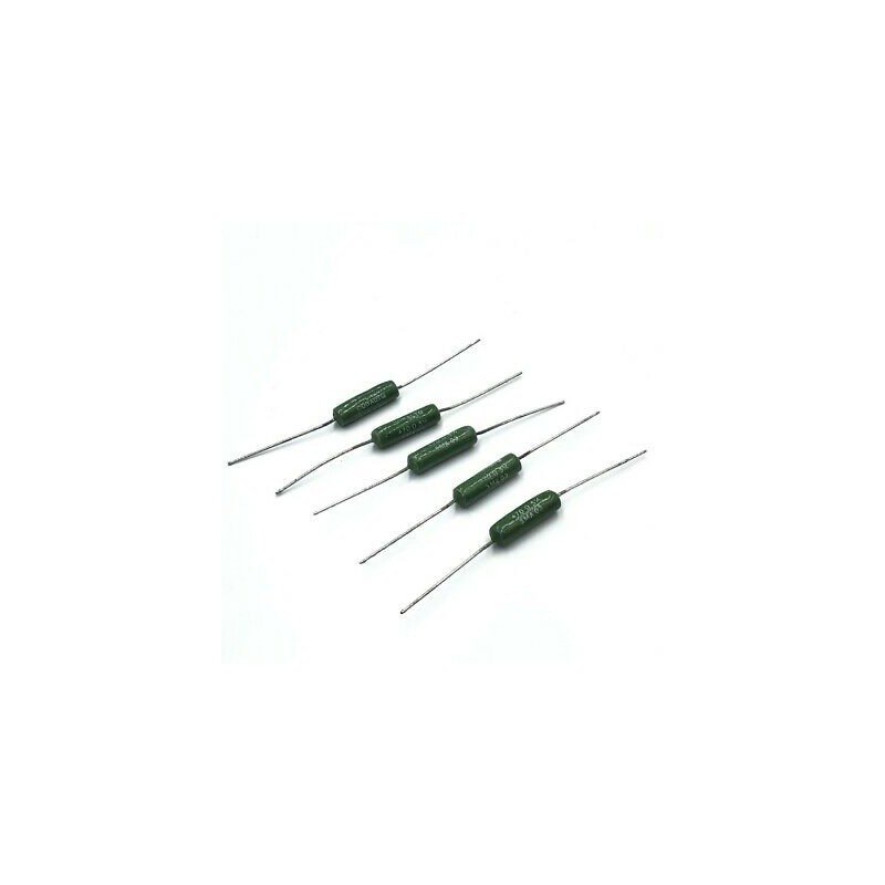 470OHM 471R 5% 4W WIREWOUND RESISTOR HI END SMA03 COBALT 25X5mm [QTY:5]