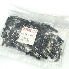220OHM 8PIN NETWORK RESISTOR TYCO ELECTRONICS QTY:200