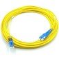 LC-UPC - SC-UPC DUPLEX PATCH CORD FIBER OPTIC CABLE COMPEL L:10M