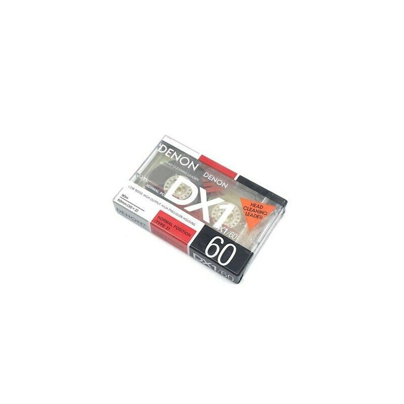 DENON DX1/60 AUDIO CASSETTE AUDIOTAPE MADE IN JAPAN