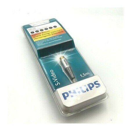 PHILIPS SWV3502S/10 SVIDEO MALE TO SVIDEO MALE 1.5M