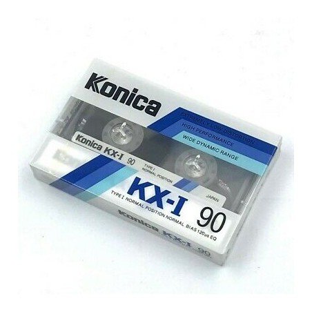 KONICA KX-I 90 AUDIO CASSETTE AUDIOTAPE MADE IN JAPAN
