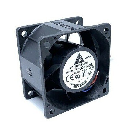 12VDC 1.68A 60X60X38 COOLING FAN PFC0612DE DELTA