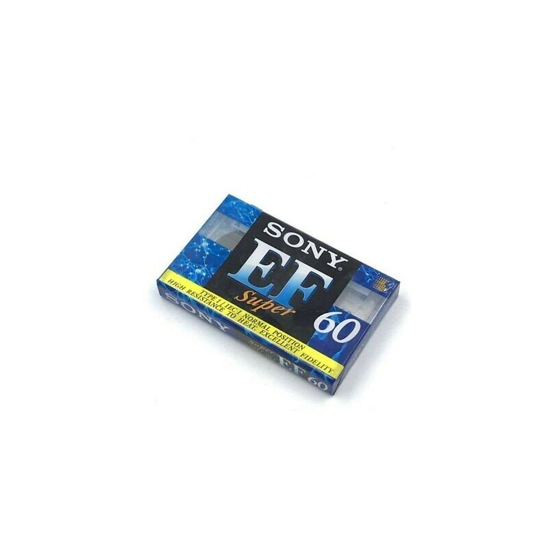SONY SUPER EF60 AUDIO CASSETTE AUDIOTAPE