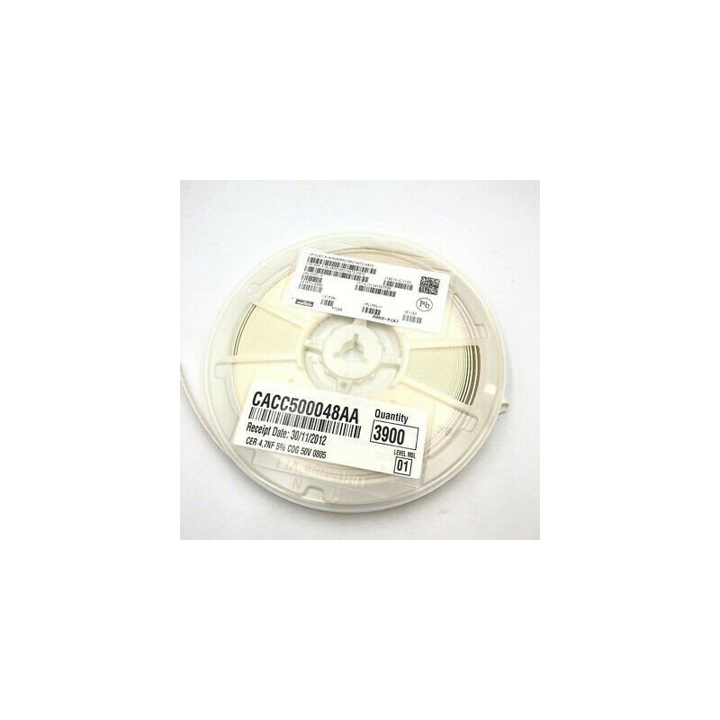 47NF 50V 5% SMD/SMT CERAMIC CAPACITOR GRM2165C1H472JA01D MURATA QTY:100