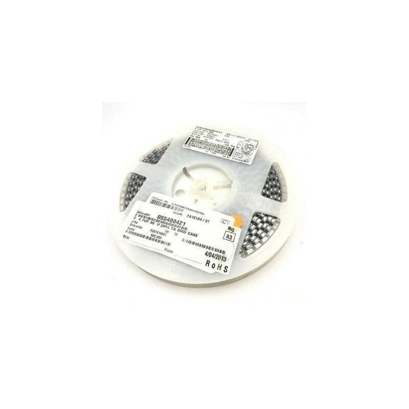 4.7UF 35V 20% SMD/SMT TANTALUM CAPACITOR 293D475X9035D2TE3 VISHAY QTY:10