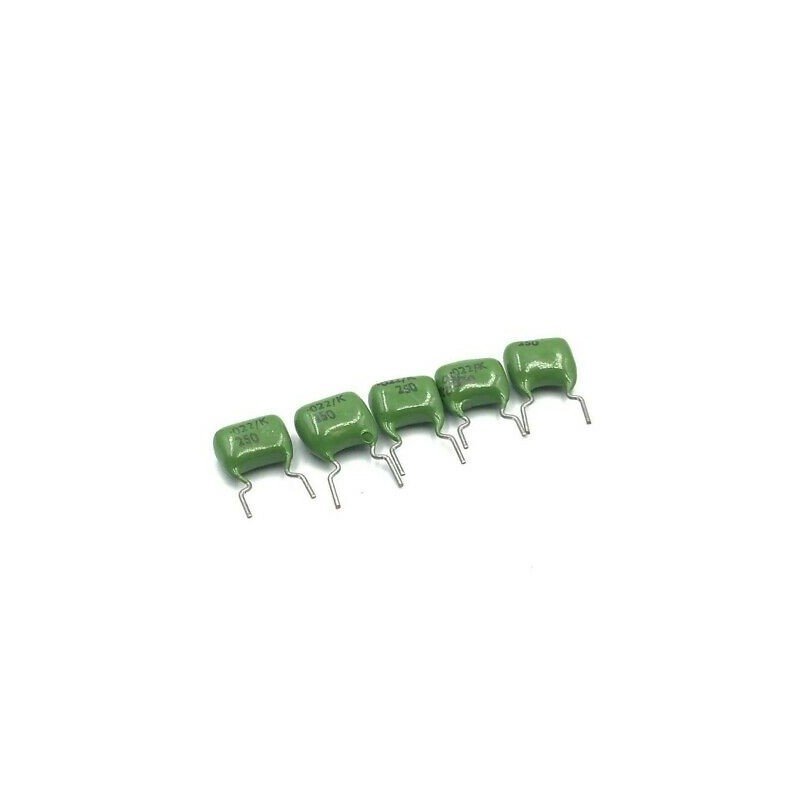 22NF 250V RADIAL POLYESTER CAPACITOR QTY:5