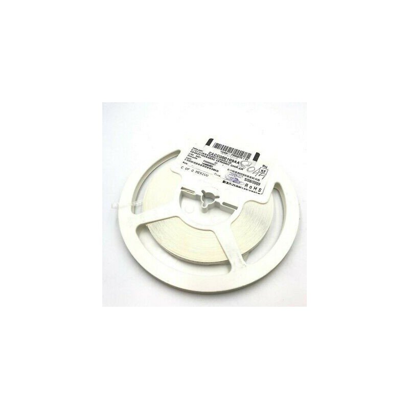 1NF 1000PF 16V 10% SMD/SMT CERAMIC CAPACITOR C0402C102K4RAC KEMET QTY:100
