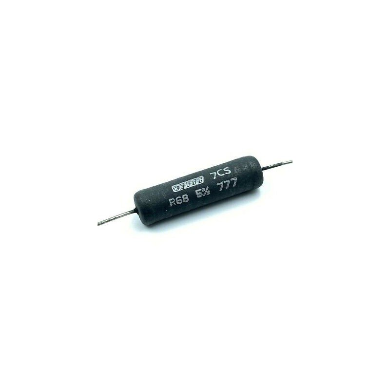 R68 0.68OHM 7W 7CS 5% RESISTOR WIREWOUND ATES