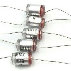 510PF 160V 5% POLYSTYRENE AXIAL CAPACITOR QTY:5