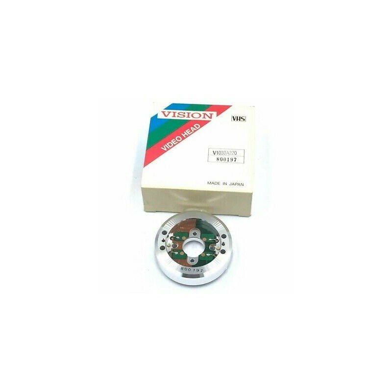VISION VHS VCR VIDEO RECORDER HEAD REPLACEMENT V1030A220