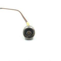 N Male Angle To N Male Coaxial Cable RG142 L:35cm