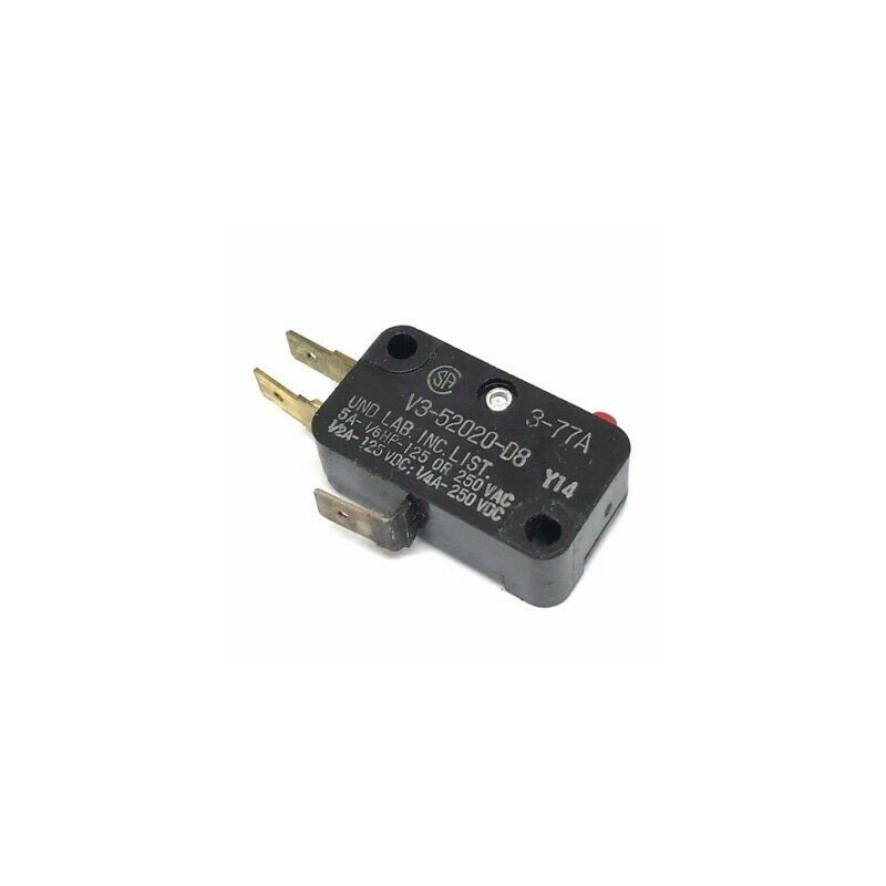 V3-52020-D8 Miniature Basic Switch 5A/250-125VAC 1/6HP