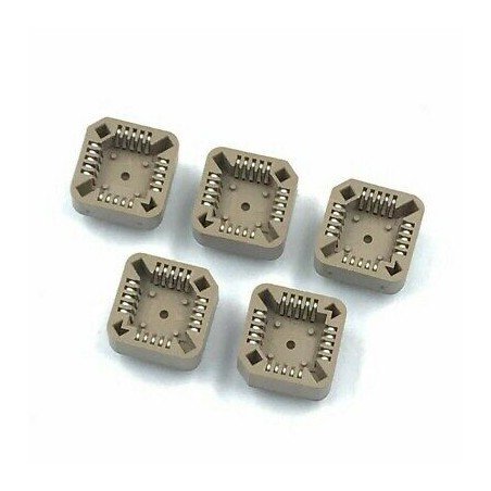 20 POSISTION (4x5) 2.54mm PITCH 1-822473-1 TE CONNECTIVITY AMP IC SOCKET QTY:5