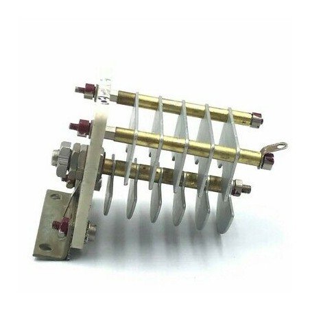 7-20pF 20% 2 Section Air Variable Capacitor