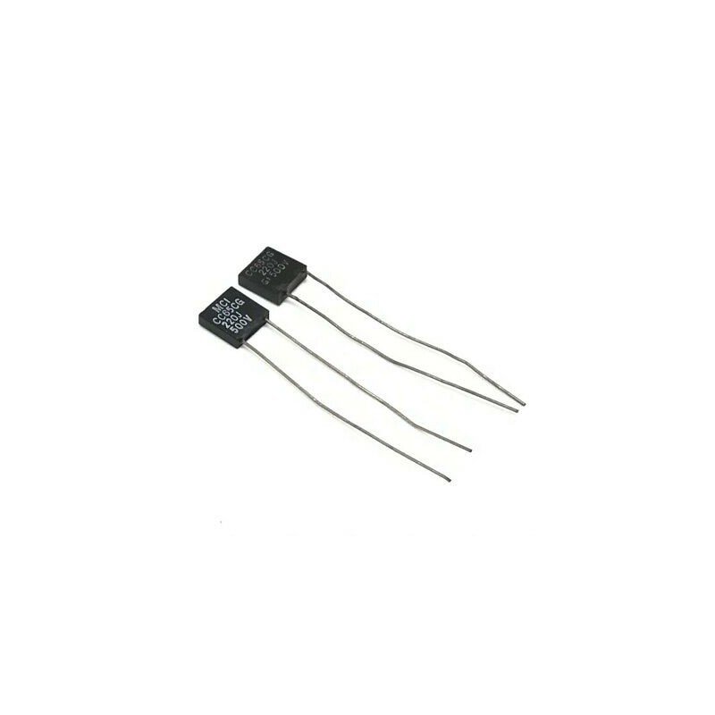 22pF 500V Radial Capacitor MCICC65CG220J QTY:2