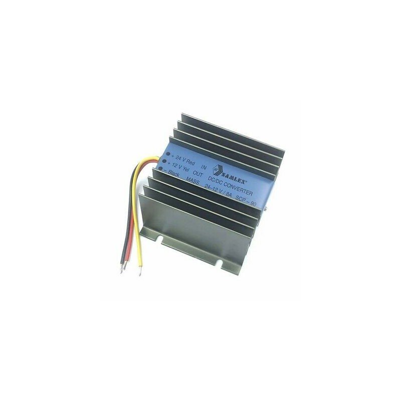 SAMLEX SCP90 DC TO DC CONVERTER 24V TO 12V 8A