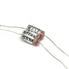 50pF 160V 20% Axial Polystyrene Capacitor Mial QTY:2