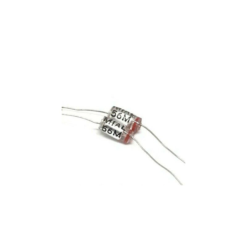 50pF 160V 20% Axial Polystyrene Capacitor Mial QTY:2