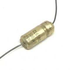 100UF 25V 10% Axial Capacitor CL65BG101KPE 5910-00-113-0351