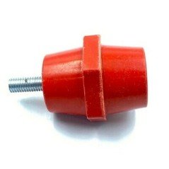 Busbar Insulator Red Haxagonal M10 Male-Female 50386010 SOCOMEC