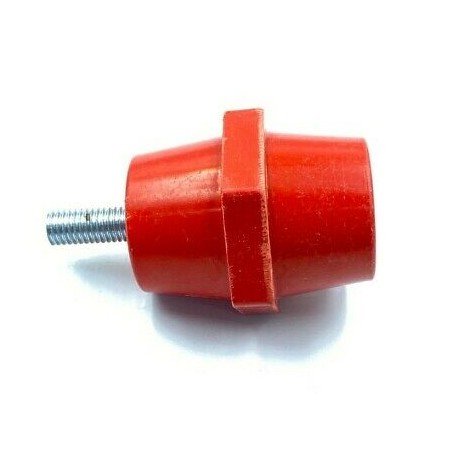 Busbar Insulator Red Haxagonal M10 Male-Female 50386010 SOCOMEC