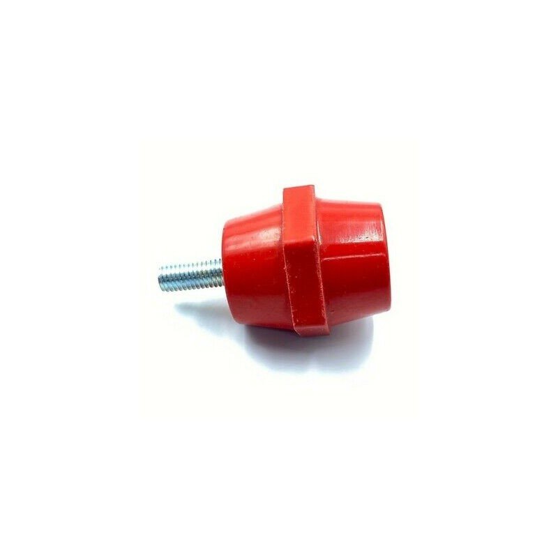 Busbar Insulator Red Haxagonal M10 Male-Female 50385010 SOCOMEC