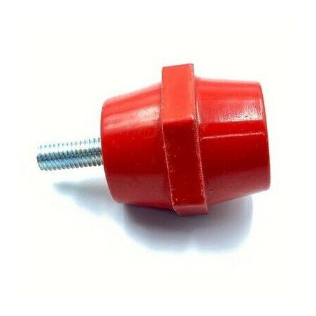 Busbar Insulator Red Haxagonal M10 Male-Female 50385010 SOCOMEC
