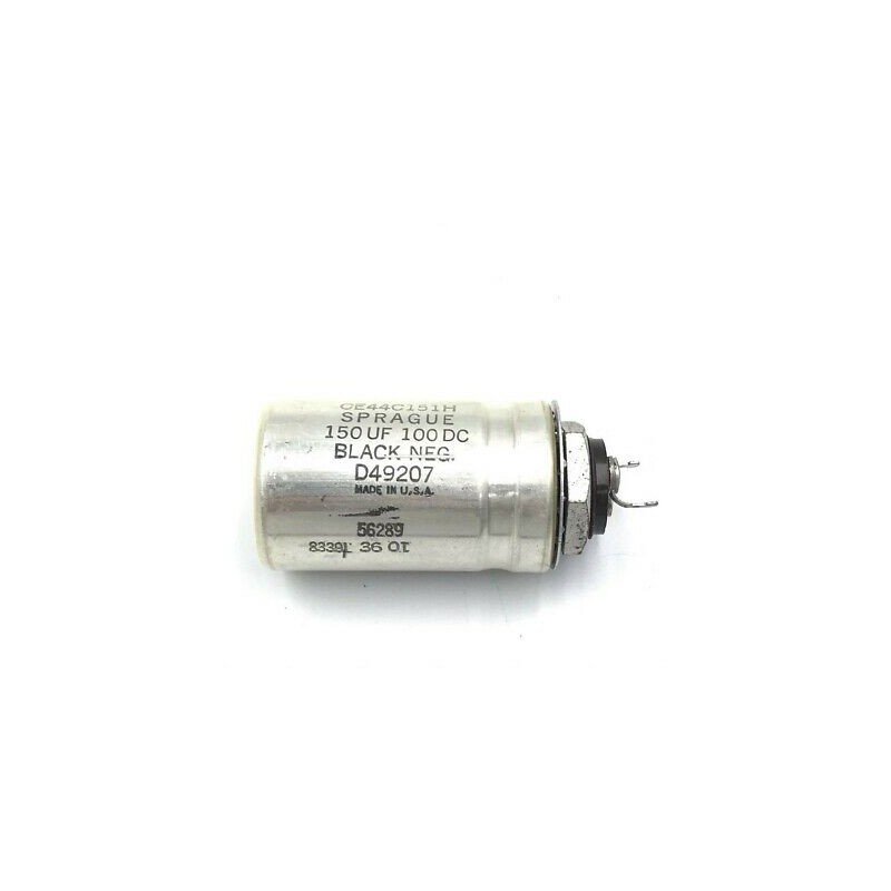 150UF 100VDC Aluminium Electrolytic Capacitor CE44C151H Sprague