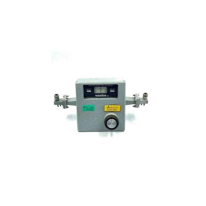 WR-62 WR62 0-60DB 15GHZ PRECISION VARIABLE ATTENUATOR WITH ADAPTERS