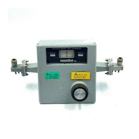WR-62 WR62 0-60DB 15GHZ PRECISION VARIABLE ATTENUATOR WITH ADAPTERS