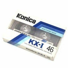KONICA KX-I 46 AUDIO CASSETTE AUDIOTAPE MADE IN JAPAN