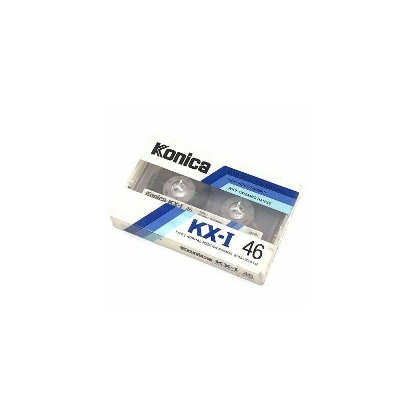 KONICA KX-I 46 AUDIO CASSETTE AUDIOTAPE MADE IN JAPAN