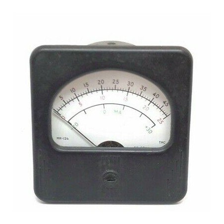 0-50uA Analog Panel Meter Ammeter Simpson 80x75mm