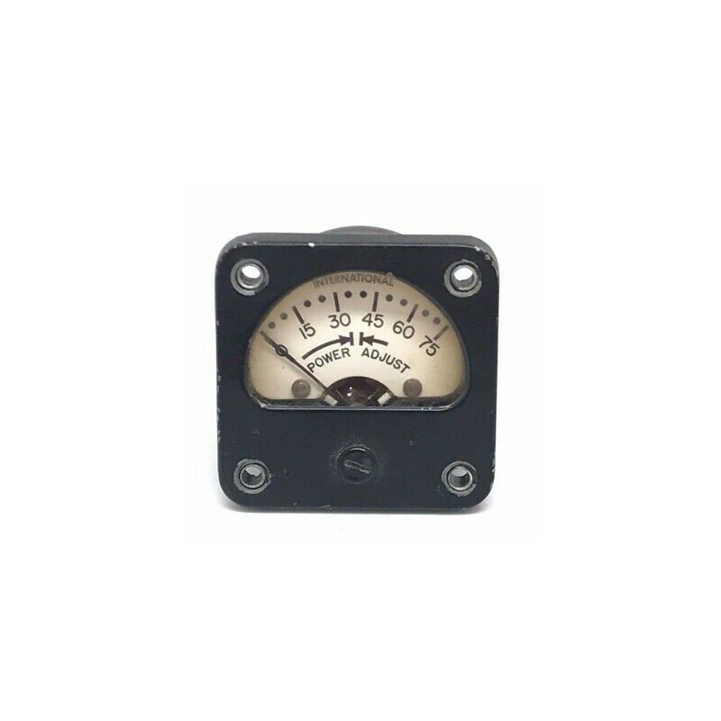 0-75 Analog Panel Meter Power Adjust Meter International 45x45mm
