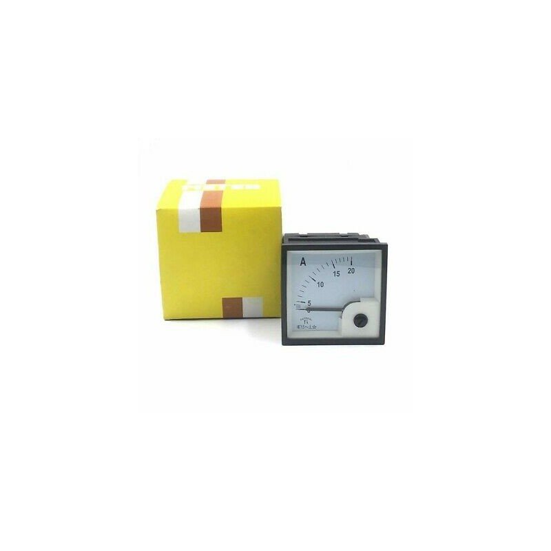 0-20A DC ANALOG PANEL METER AMMETER 70x70mm