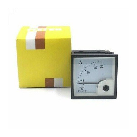 0-20A DC ANALOG PANEL METER AMMETER 70x70mm
