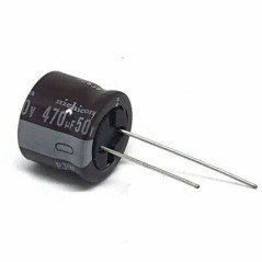 470UF 50V Radial Electrolytic Capacitor Nichicon