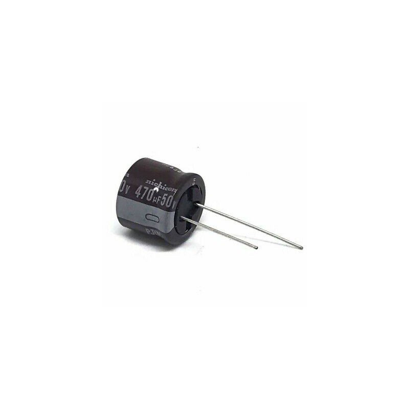 470UF 50V Radial Electrolytic Capacitor Nichicon