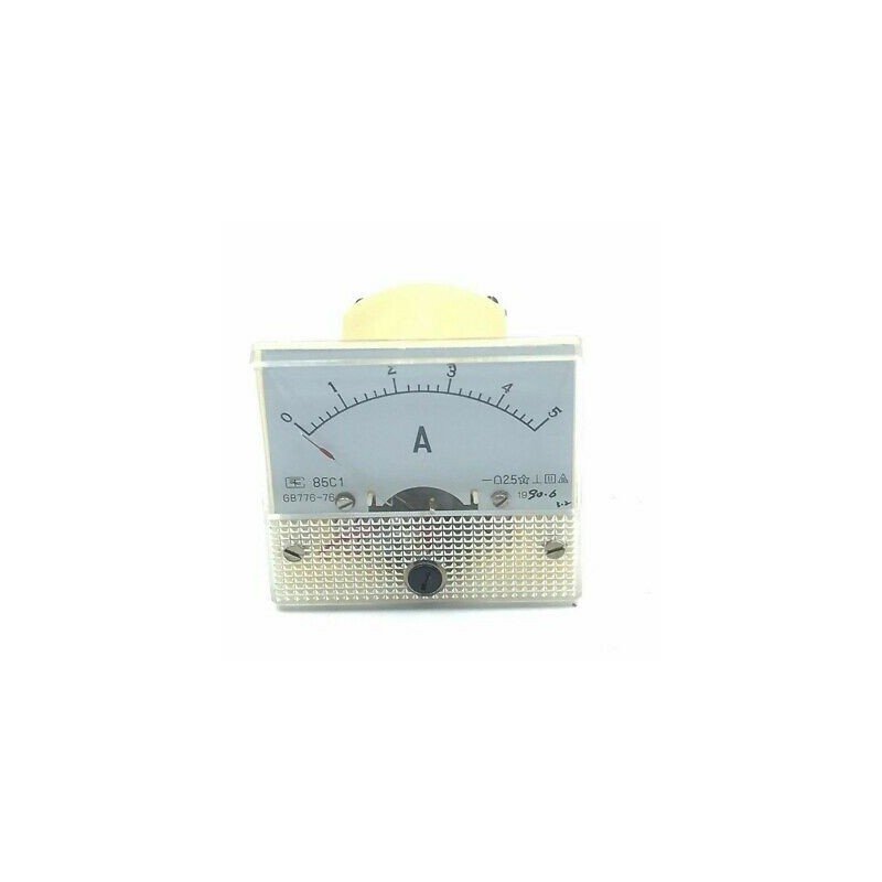 0-5A DC ANALOG PANEL METER AMMETER 65x55mm